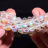 Rainbow White | .925 Sterling Silver | Mermaid Glass Bead Bracelet
